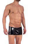 Manstore Micro Pants M2373 aus Lack in Schwarz