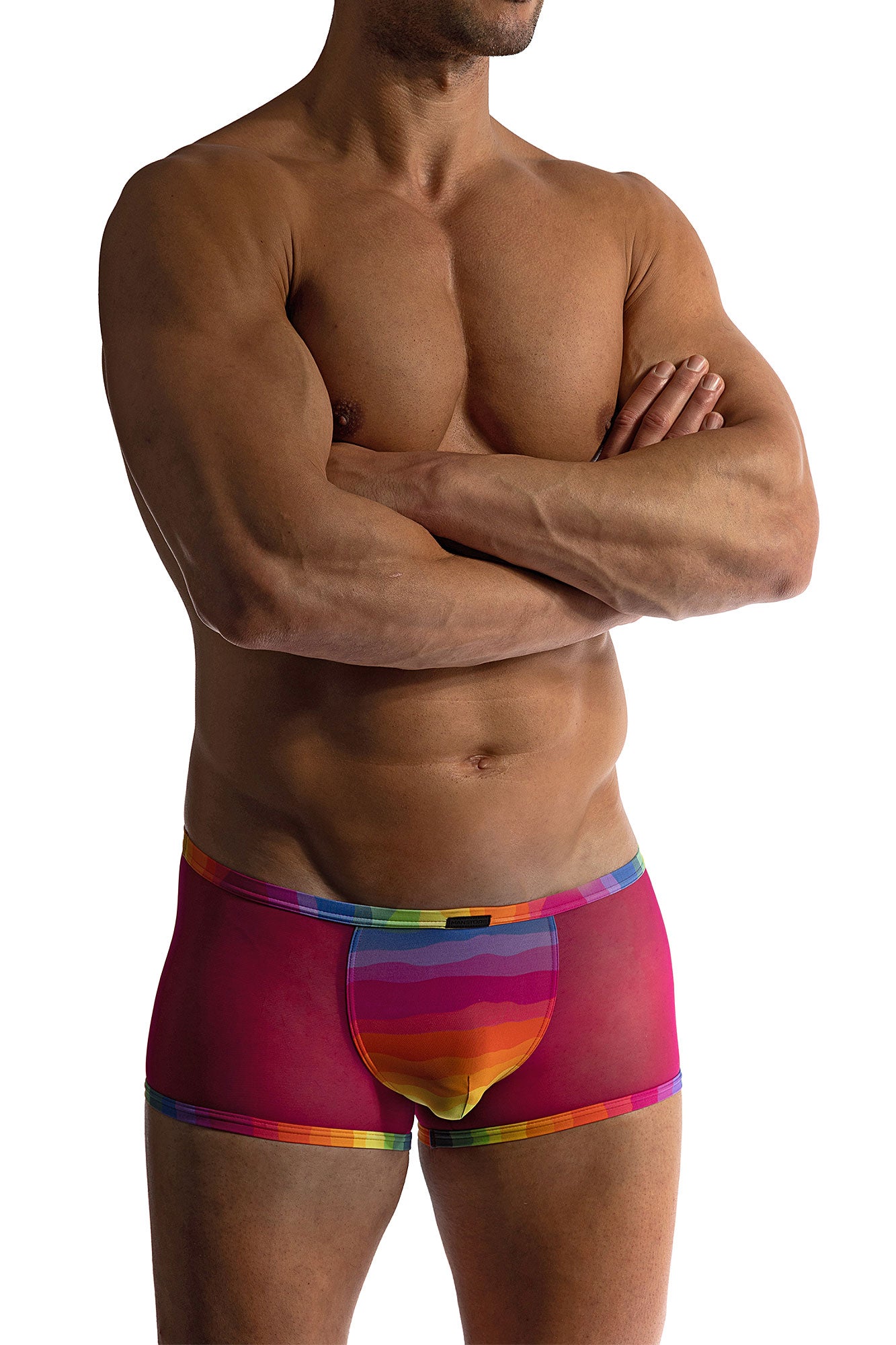 Manstore Micro Pants M2411 in Violett aus Tüll jetzt günstig 