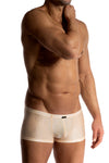 Manstore Micro Pants M2513 aus halbtransparentem Jersey in Farbe Haut