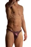 Manstore Popper String M2510 aus weichem Kunstleder in Bordeaux