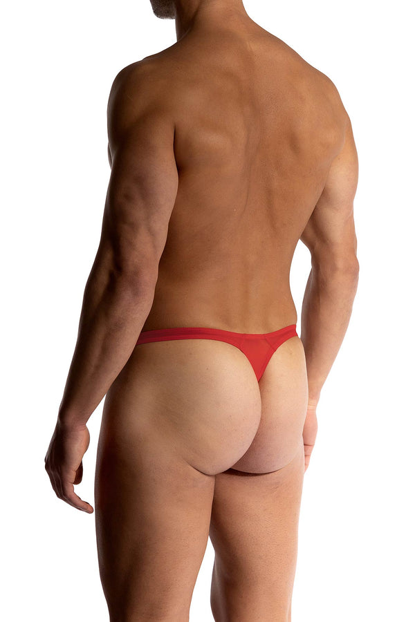 Manstore Tower String M101 in aus Microfaser in Chilirot