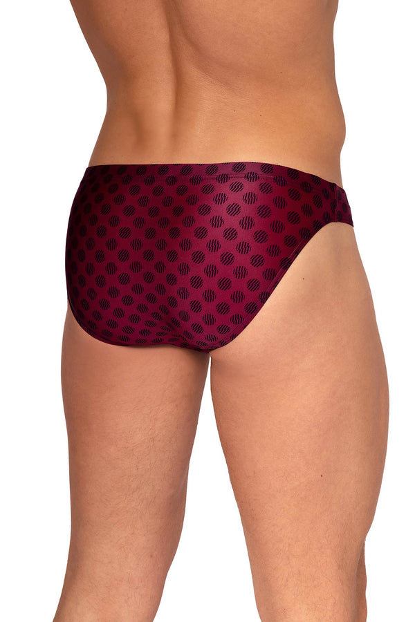 Olaf Benz Brazilbrief RED2558 aus halbtransparenter Microfaser in Berry/Blue