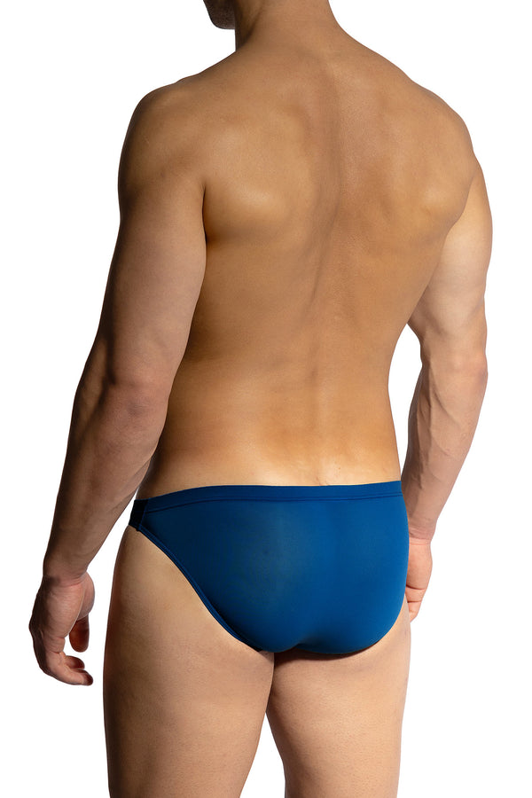 Olaf Benz Brazilbrief RED0965 aus weicher Microfaser in Pacific-Blau