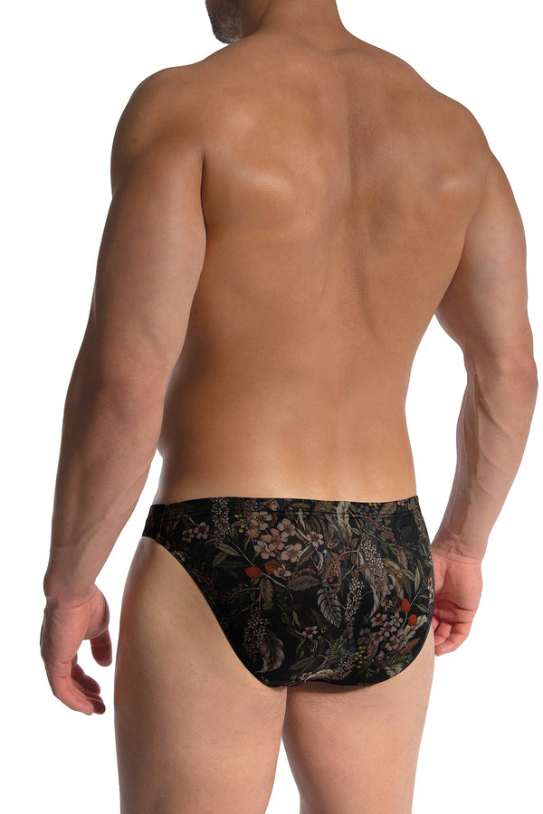 Olaf Benz Brazilbrief RED2478 aus Microfaser mit Jungle-Print