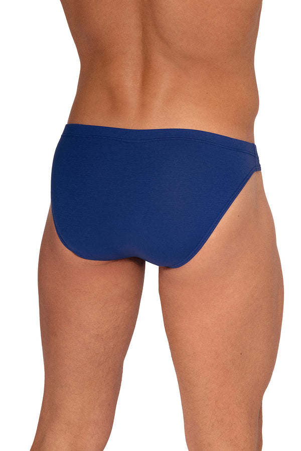 Olaf Benz Brazilbrief RED2556 aus Baumwolle mit Elasthan in Royalblau