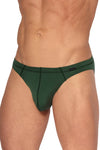 Olaf Benz Brazilbrief RED2561 aus weicher Microfaser in Dunkelgrün