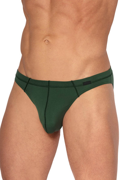 Olaf Benz Brazilbrief RED2561 aus weicher Microfaser in Dunkelgrün