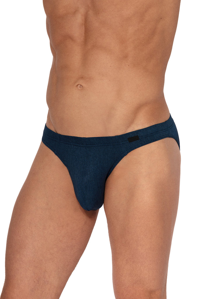 Olaf Benz Brazilbrief RED2565 in Jeansoptik aus weicher Microfaser