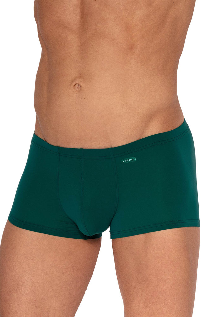 Olaf Benz Minipants RED2557 aus Microfaser in Bottle-Grün