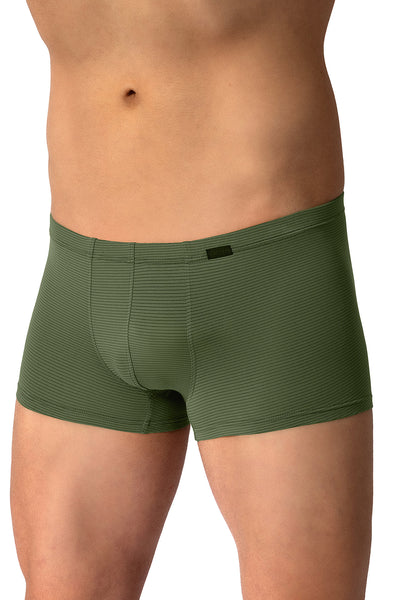 Olaf Benz Minipants RED2600 aus Microfser mit Ringelstruktur in Oliv