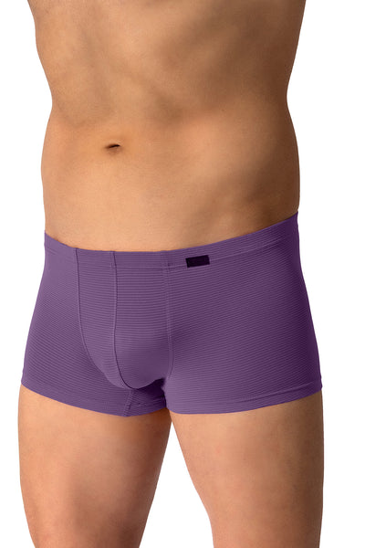 Olaf Benz Minipants RED2600 aus Microfser mit Ringelstruktur in Purple