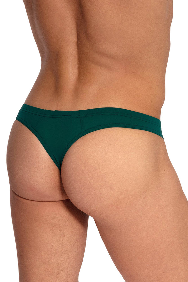 Olaf Benz Ministring RED2557 aus Microfaser in Bottle-Grün