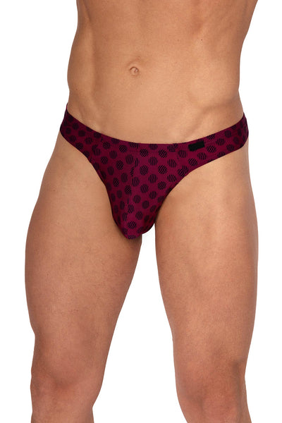 Olaf Benz Ministring RED2558 aus halbtransparenter Microfaser in Berry/Blue