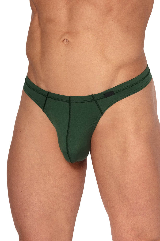 Olaf Benz Ministring RED2561 aus weicher Microfaser in Dunkellgrün