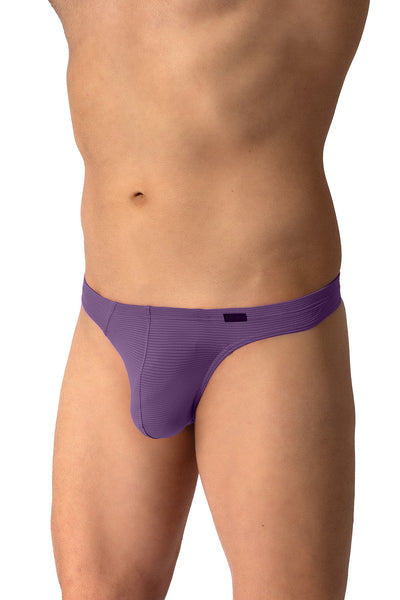 Olaf Benz Ministring RED2600 aus Microfaser mit Ringelstruktur in Purple