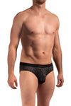 Olaf Benz Sportbrief aus Microfaser mit Camouflage-Druck