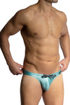 Olaf Benz Sunbrief BLU2453 aus Glanz-Jersey in Mintblau
