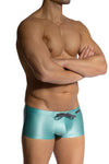 Olaf Benz Sunpants BLU2453 aus glänzendem Jersey in Mintblau