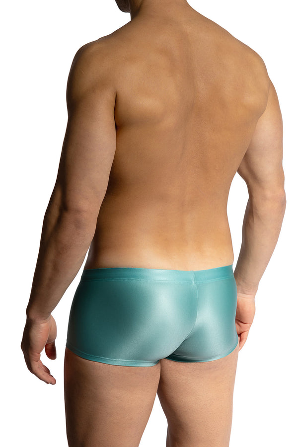 Olaf Benz Sunpants BLU2453 aus glänzendem Jersey in Mintblau