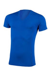 IMPETUS V-Shirt Sport - blau