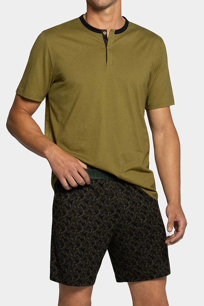 Impetus Pyjama Habanero aus Baumwolle/Modal