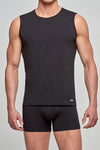 IMPETUS Singlet Cotton-Stretch - schwarz