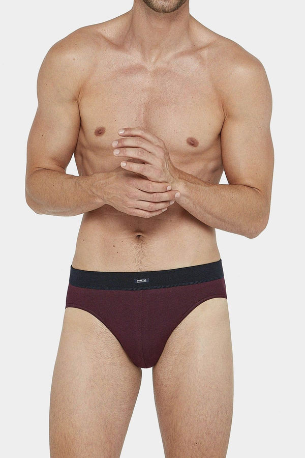 IMPETUS Slip Cotton-Stretch - bordeaux