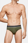 Impetus Slip Cotton Stretch iim Doppelpack in Grün und Schwarz aus Baumwolle mit Elasthan