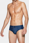 I AM WHAT I WEAR Swim Slip - blue