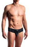 Manstore Cheeky Brief M2242 aus Samt in Schwarz