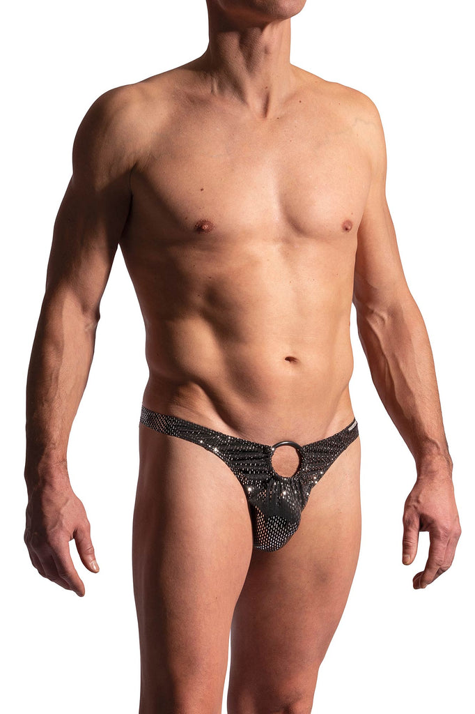 Manstore Circus String M2228 in black/silver